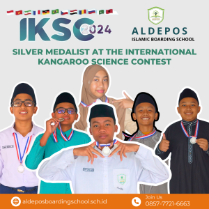 Santri Aldepos IBS Raih Silver Medalist di International Kangaroo Science Contest (IKSC)